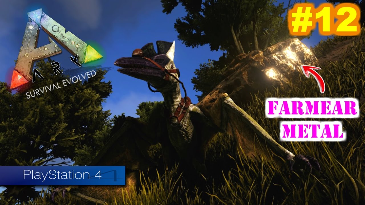FARMEAR METAL MARCAR PUNTO EN EL MAPA ARK Survival Evolved PS4 12 