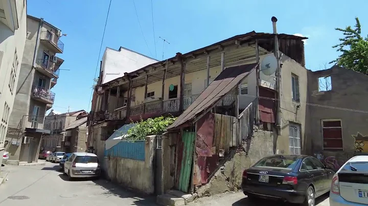 Old Tbilisi, Georgia #2. Walking Tour From Shota Nishnianidze to Vertskhli St.