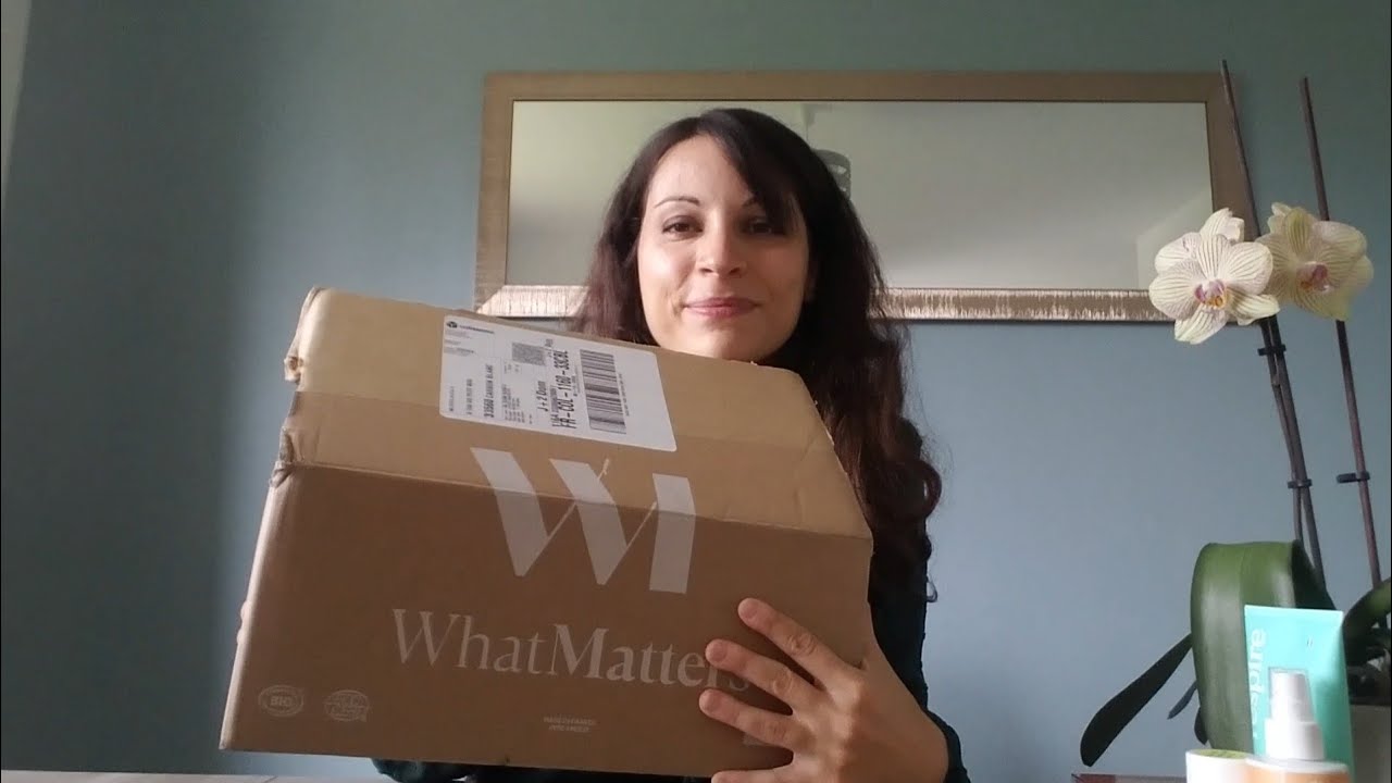 UNBOXING WhatMatters + salle de bain (presque !) zéro déchet !