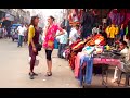 New Delhi Street Walk - Market Bazar - India - ASMR