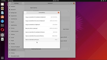 View All Screenshot Keyboard Shortcuts In Ubuntu 2110