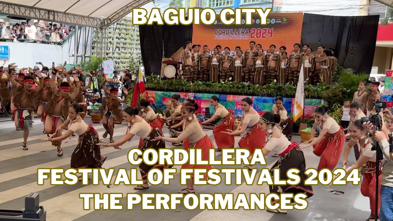 CORDILLERA FESTIVAL OF FESTIVALS 2024 | The Performances at Malcolm Square, Baguio City