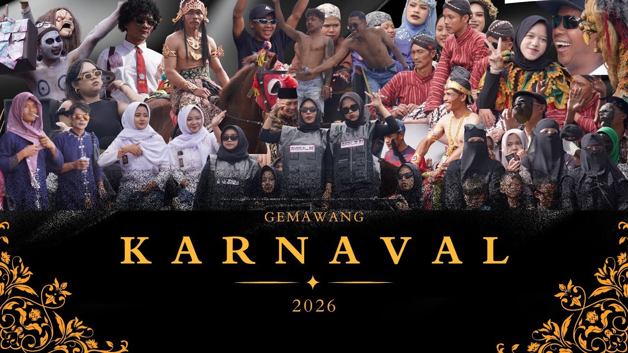 Karnaval Dusun Gemawang 2026 🔥 Parade Budaya Spektakuler dan Super Ramai!