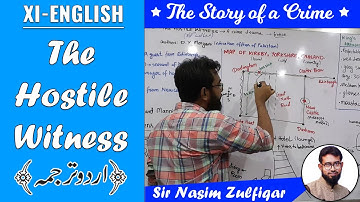 The Hostile Witness by DY Morgan (Urdu Explanation)