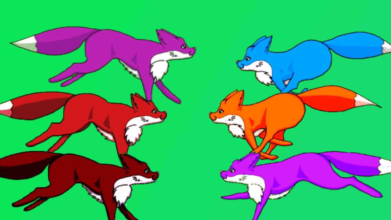 fox different colors Green screen How to Download