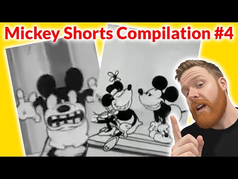 CRAZY Old Mickey Mouse Cartoon Review Compilation #4