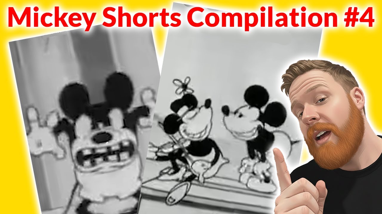 СУМАСШЕДШИЙ обзор старого мультфильма про Микки Мауса #4