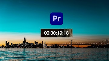 ⏱️ Add Timecode Overlay in Premiere Pro (Quick & Easy Guide)