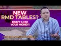 All about the NEW RMD TABLES - How much do you have to take out? | Fireside Chats Season 2 EP 08