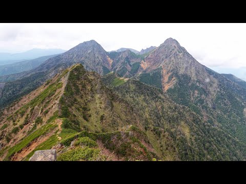 権現編笠縦走 青年小屋テント泊