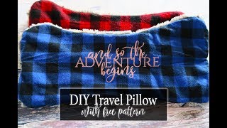 This travel neck pillow is a great way to have bit more comfort on
plane or in the car. it easy customize and also washable! like,
comment, sha...