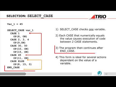 TRIO MOTION Tutorial Chapter 00 (TrioBASIC)