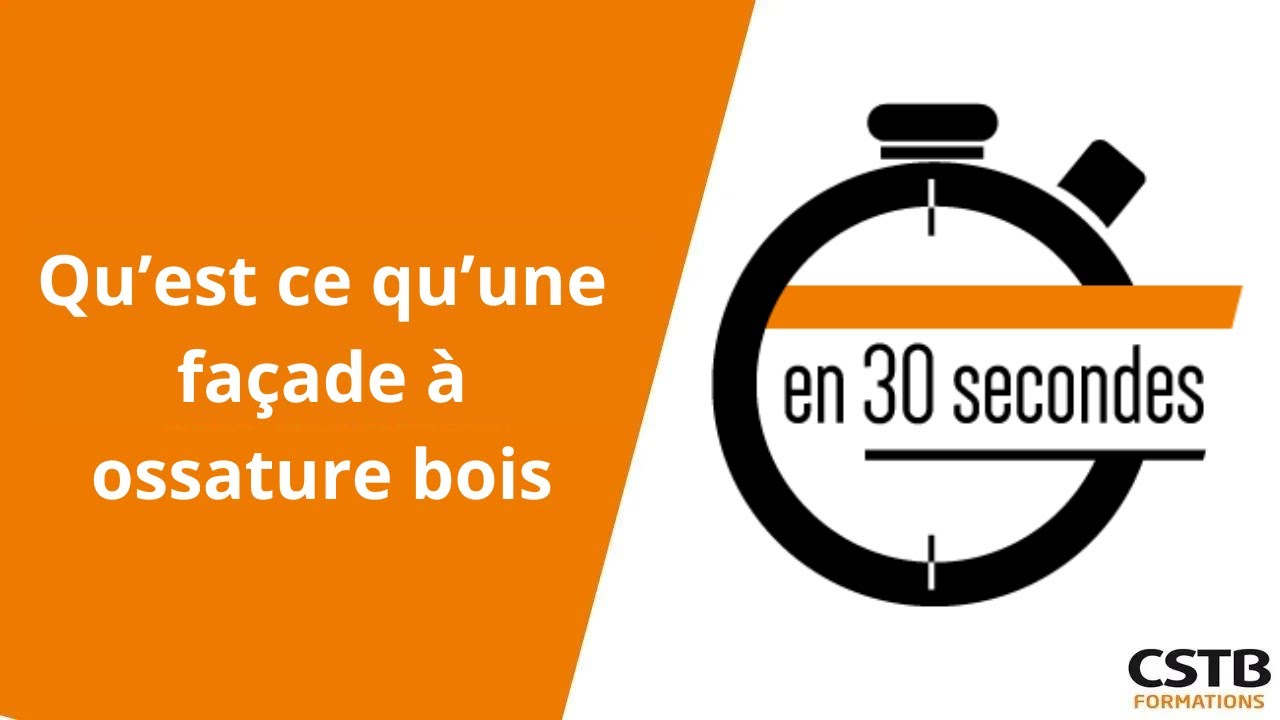 Qu'est ce qu'une façade à ossature bois