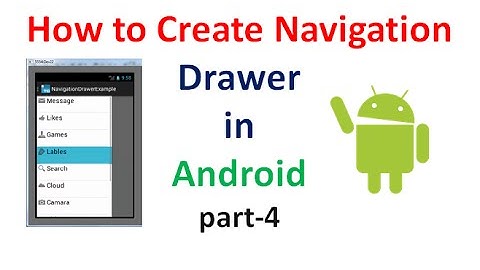 Android Navigation Drawer tutorial:part4 | ShoutCafe.com