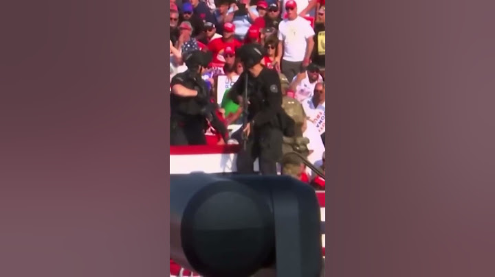 Breaking News: Shooter and audience member dead after shots fired at Trump Rally. #donaldtrump