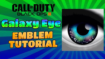 Blacks Ops 3 Emblem Tutorial - Galaxy Eye