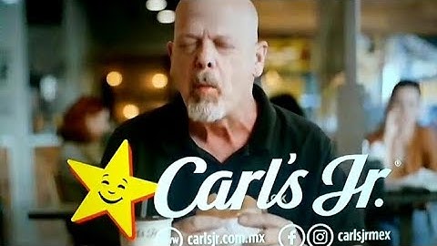 #unbolxing Probando la nueva RICK'S BURGER de CARL'S JR
