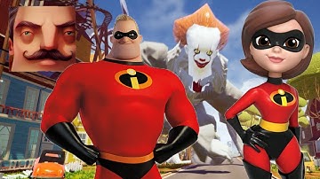 Hello Neighbor - My New Neighbor Big Mr. Incredible Act 2 Gameplay Walkthrough