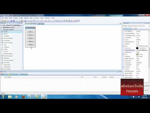 Visual Basic 2008 Tutorial - Control Panel
