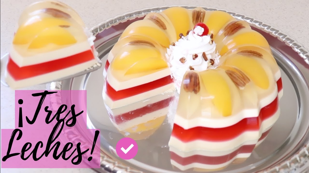 Gelatina De Duraznos Y Nueces Tres Leches Y Sabor Fresa My XXX Hot Girl