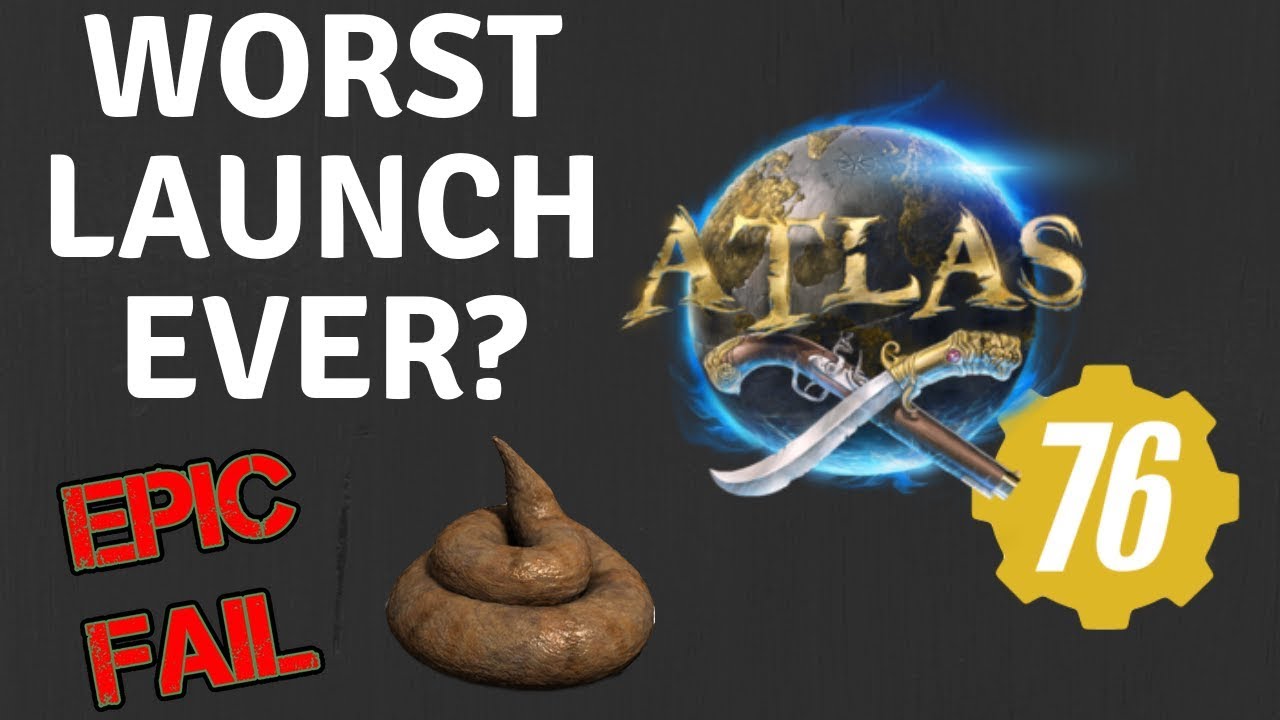The WORST Video Game Launch Of 2018 Atlas ARK YouTube