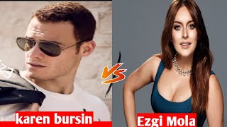Celebrity Kerem Bursin vs Ezgi Mola Lifestyle Comparison 2024 || Age net worth height weight etc.. Wealth