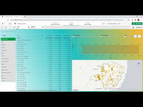 Change background and other elements in Qlik Sense using CSS