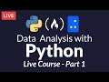 Master Data Analysis with Python: Part 1 of 6 Live Course 📊