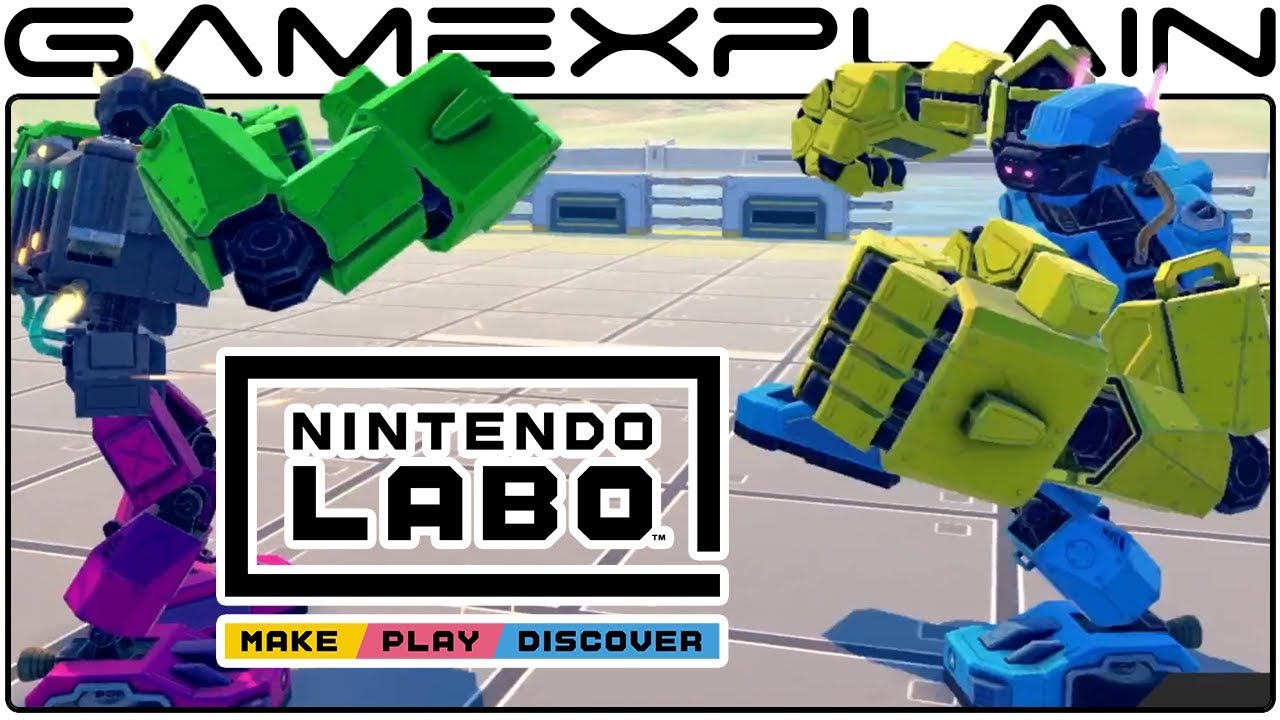Nintendo Labo Robot Kit - Overview Trailer (2 Player Versus & More Modes  Revealed!)