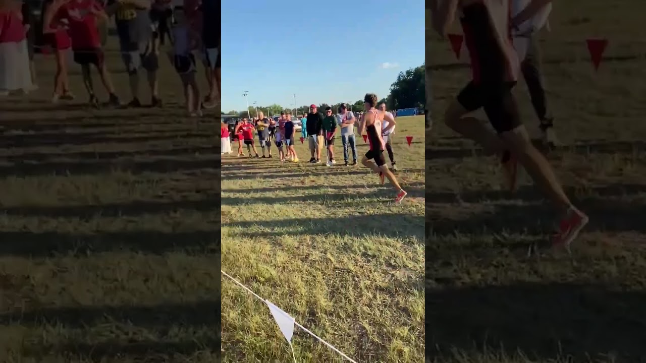 Route 66 Conference 3 mile race finish. (