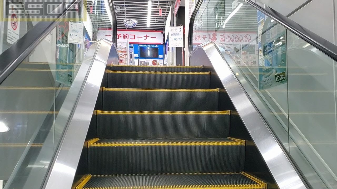 ビックカメラ 名古屋駅西店 エスカレーター B1F-6F 日立 BICCAMERA Escalator Nagoyanishi Hitachi
