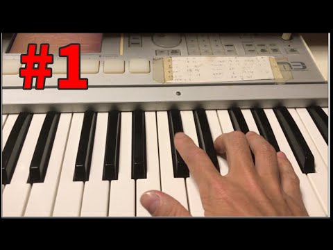 【公開練習１日目】ショパンの幻想即興曲の右手の１小節をゆっくり弾いてみた。