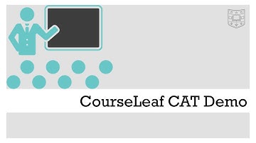 CourseLeaf CAT Demo (2021-22 Bulletin)