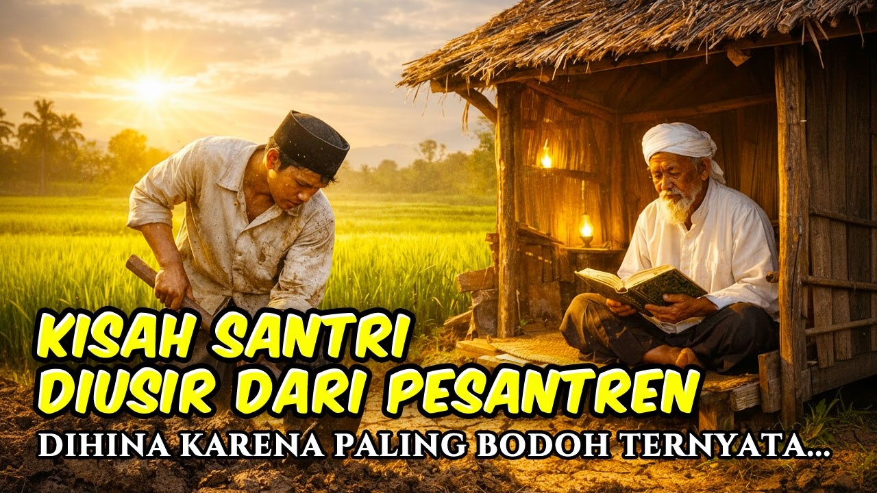 DIUSIR DARI PESANTREN Karena Tak Bisa Hafalan! Santri Ini Justru Bikin Kiai Kagum, Ternyata...