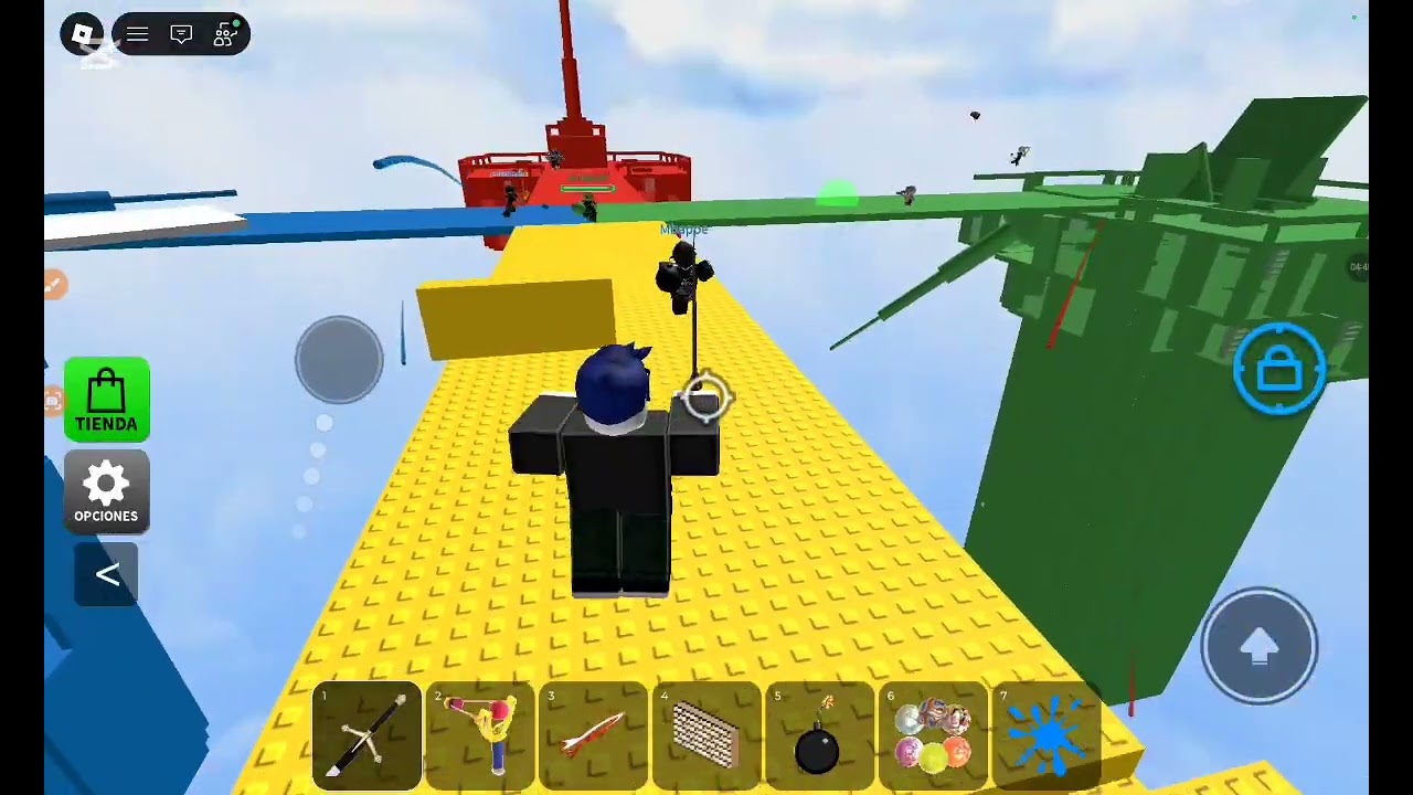 Jugando doomspire brick battle