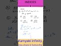 Can You Solve This Indices Question? 🧠 #shorts #shortsfeed #viral #ytshorts #maths