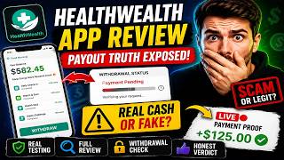 HealthWealth App Review | Reward System Exposed or Real Cash? screenshot 4