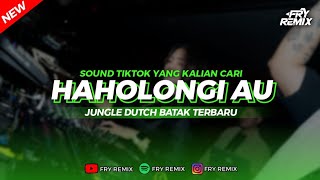 DJ HAHOLONGI AU || JUNGLE DUTCH BATAK VIRAL TERBARU || FRY REMIX