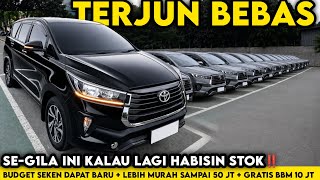FANTASTIS! HABISKAN STOK INNOVA REBORN DIESEL POTONG HARGA DAN GRATIS BBM 10 Juta! 250 Juta BUNGKUS