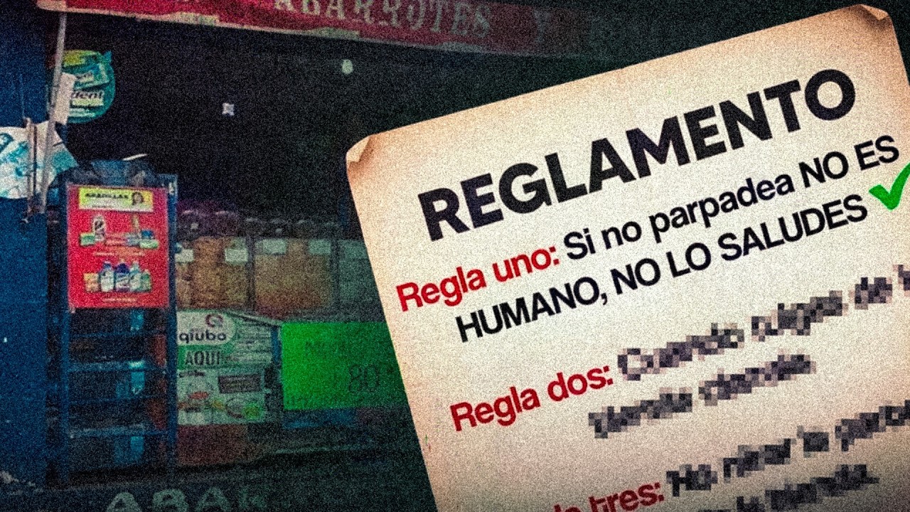 Trabajo en un abarrotes con un reglamento extraño