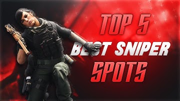 Top 5 Sniper Spots for Standoff Scrims!