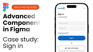 Advanced Component in Figma - Sign In