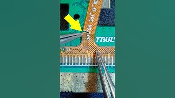 Broken Flex Repairing #mobilerepair #electronics