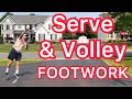 Here’s The Correct Serve &amp; Volley Footwork (Tennis Technique Explained)