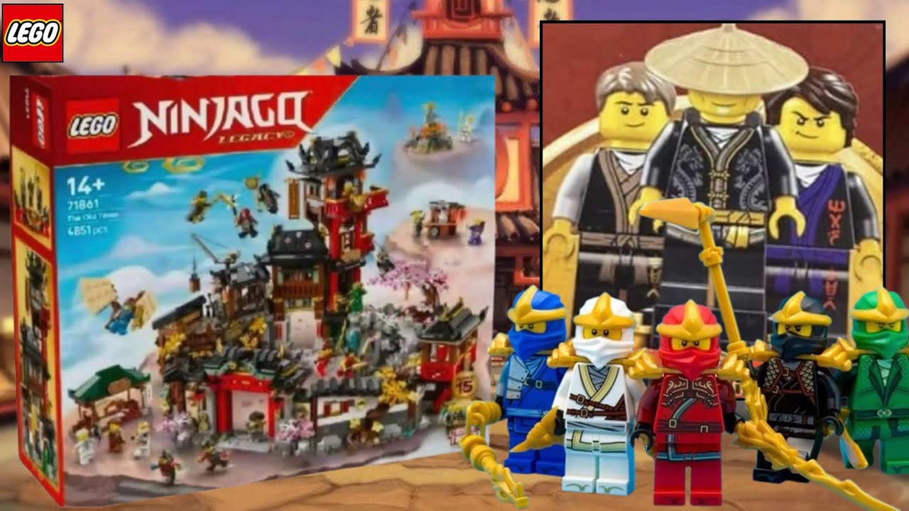 Утечка информации о LEGO NINJAGO Legacy 2026: СТАРЫЙ ГОРОД