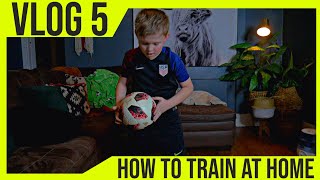 HOW TO TRAIN SOCCER AT HOME FOR SOCCER | INDOORS | FOR BEGINNERS