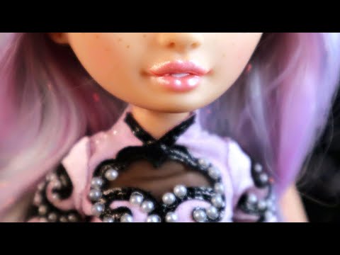 ASMR with Doll 🎀 Brushing, Tapping, Scratching