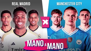 REAL MADRID X MANCHESTER CITY: QUEM É MELHOR? | MANO A MANO DAS QUARTAS  DE FINAL DA CHAMPIONS