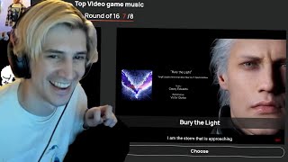 XQC VOTES FOR THE BEST GAME MUSIC (With Chat)