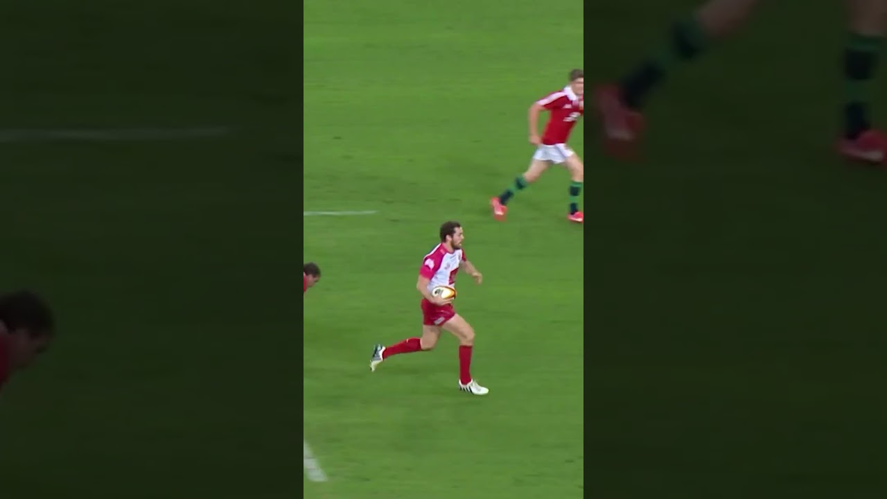 Is this the greatest solo try ever scored AGAINST the Lions? 😱